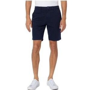 NWOT Liverpool Los Angeles 32 Modern Twill Chino Shorts Blue 124979